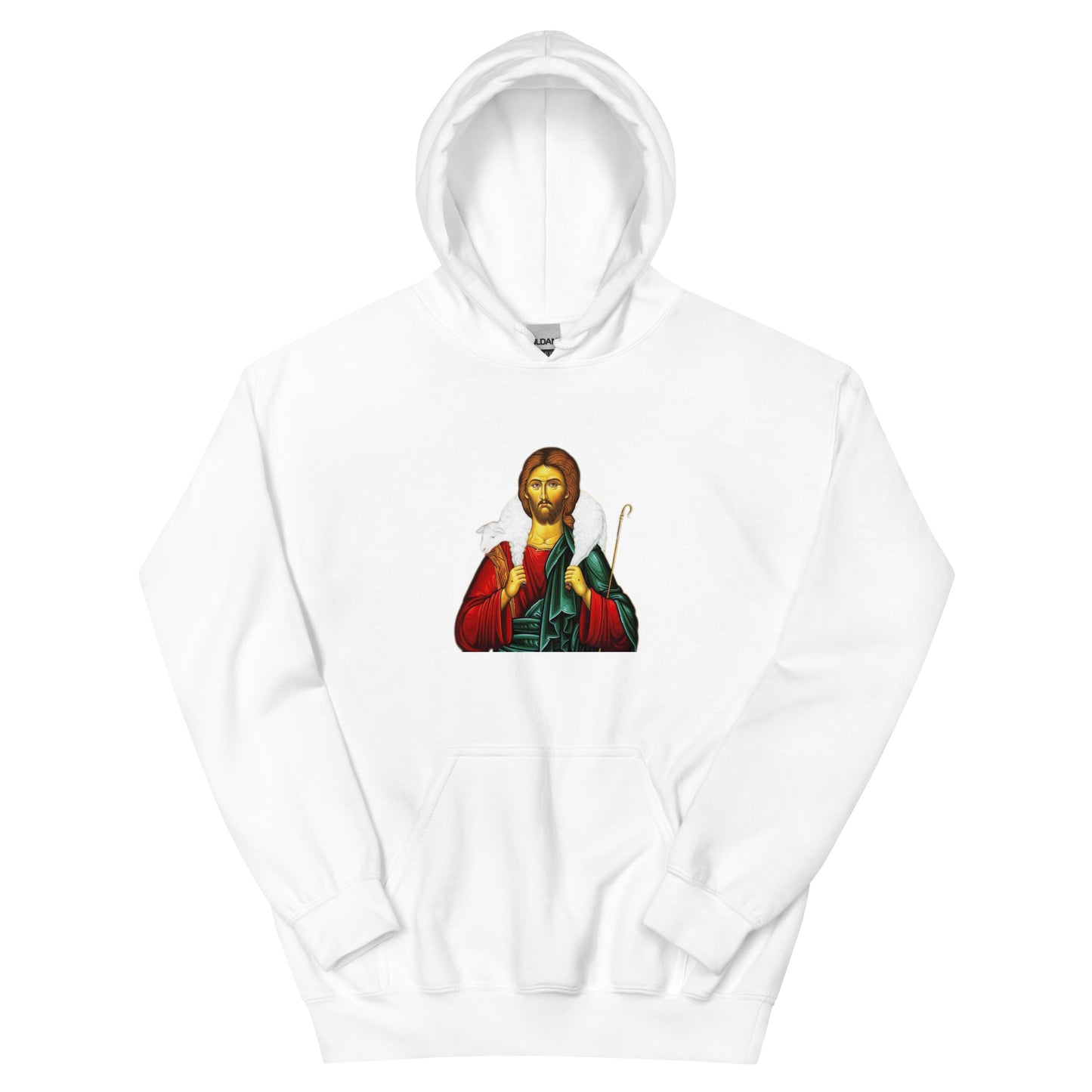 Christ the Shepherd Icon Hoodie